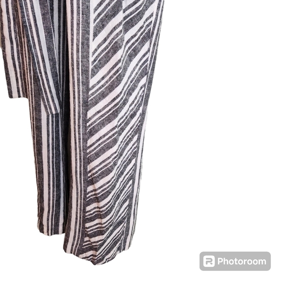 Laundry by Shelli Segal Linen Jumpsuit festival boho beachy vacation - Picture 6 of 10